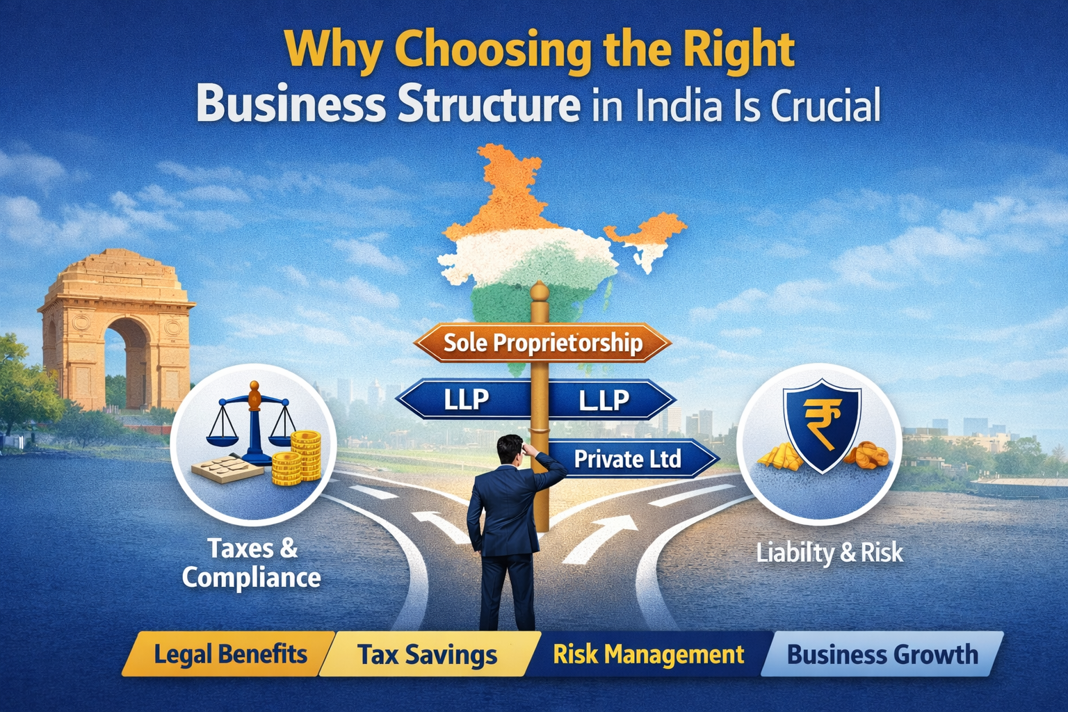 Why Choosing the Right Business Structure in India Is Crucial