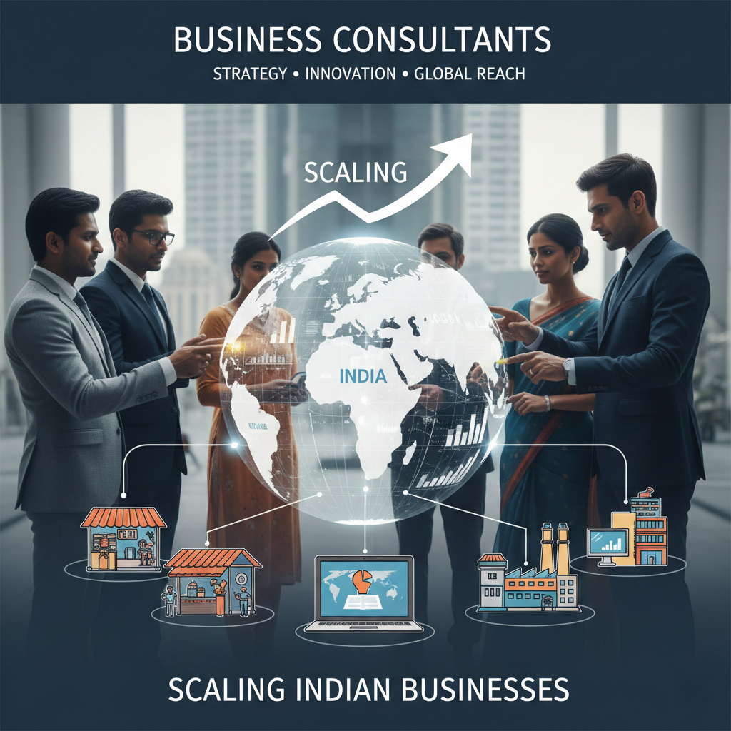 Role of Business Consultants in Scaling Indian Businesses.
